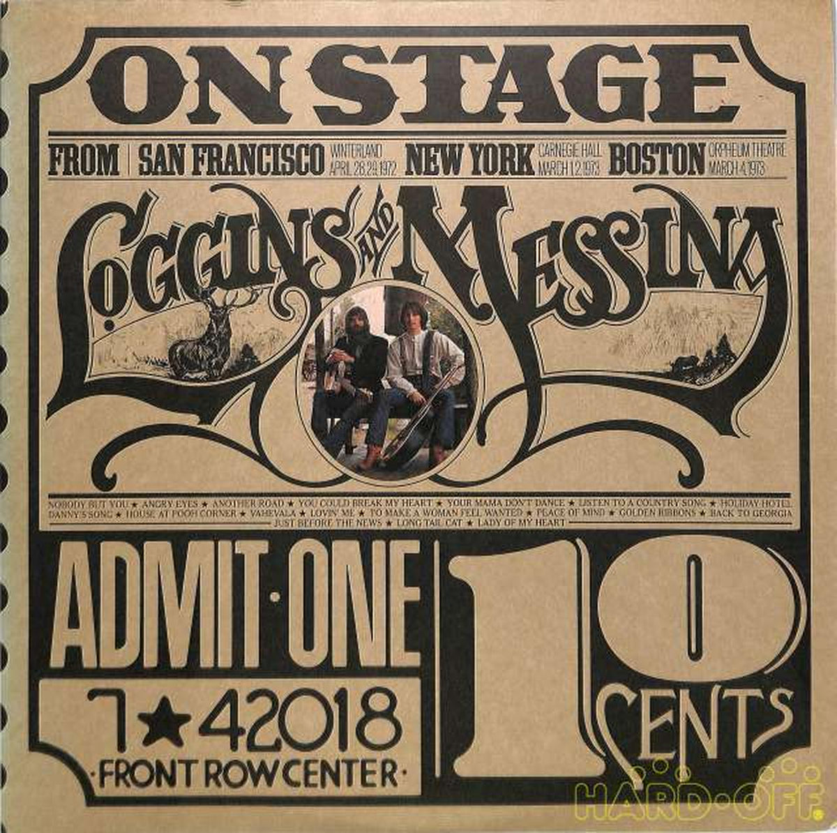 CBS Sony Loggins & Messina "On Stage" SOPW-7~8 2LP