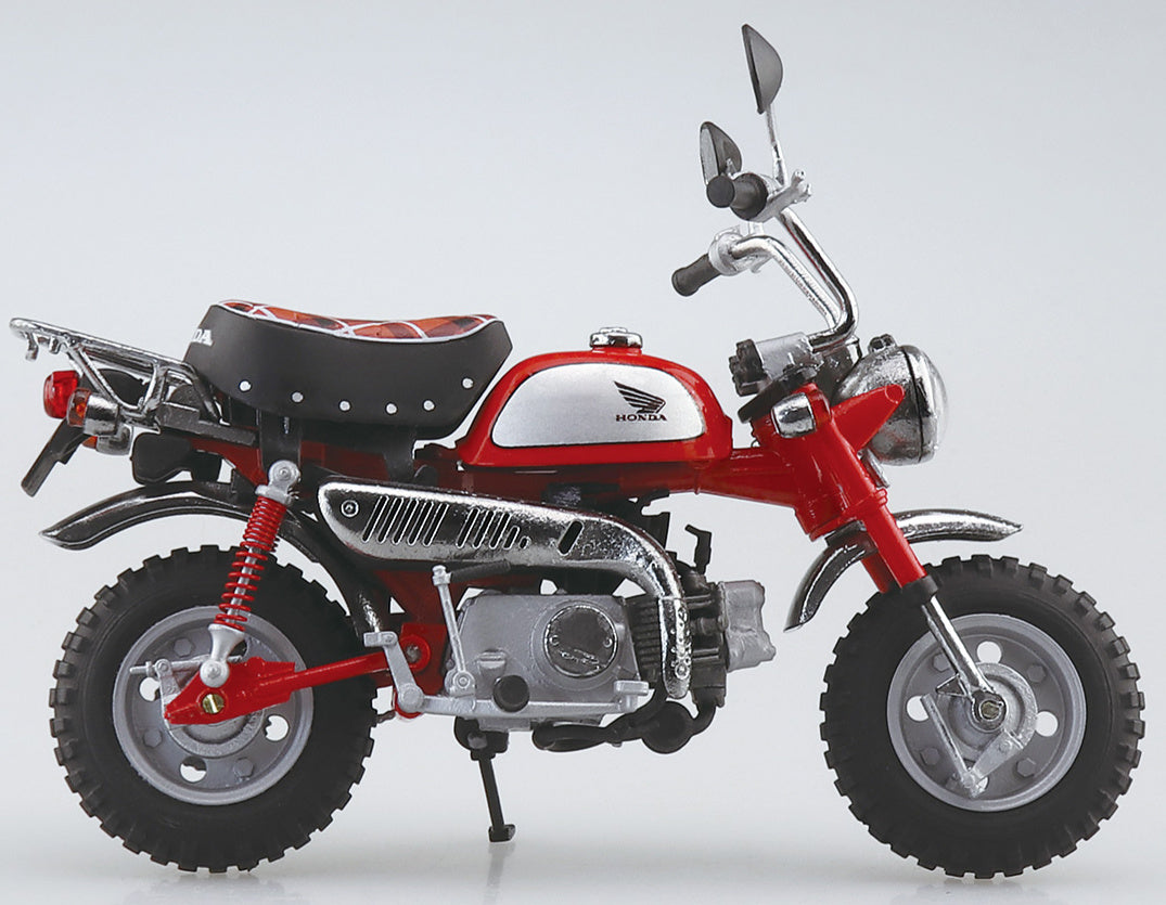 Aoshima 1/12 Honda Monkey Limited Monza Red - BanzaiHobby