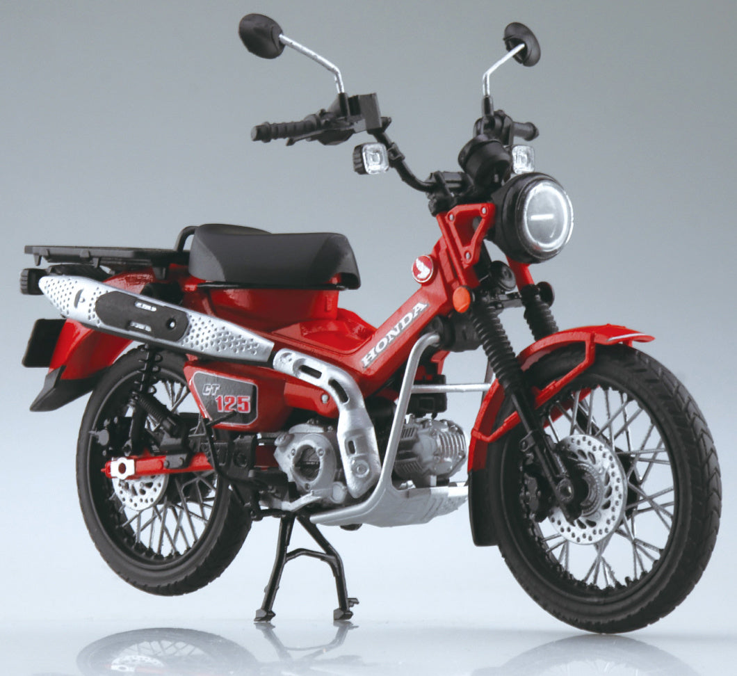 Aoshima 1/12 Honda CT125 Hunter Cub Glowing Red - BanzaiHobby