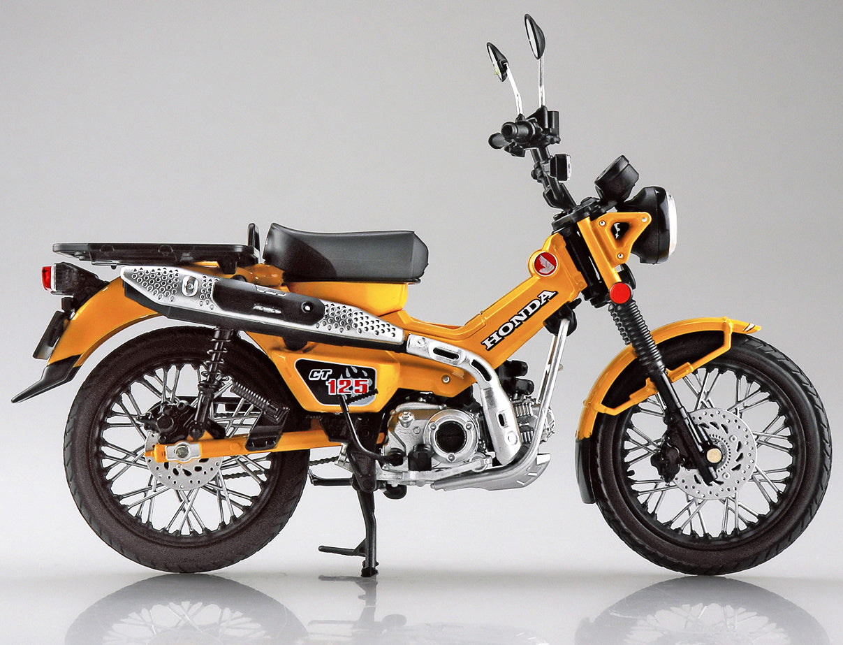 Aoshima 1/12 Honda CT125 Hunter Cub Turmeric Yellow - BanzaiHobby