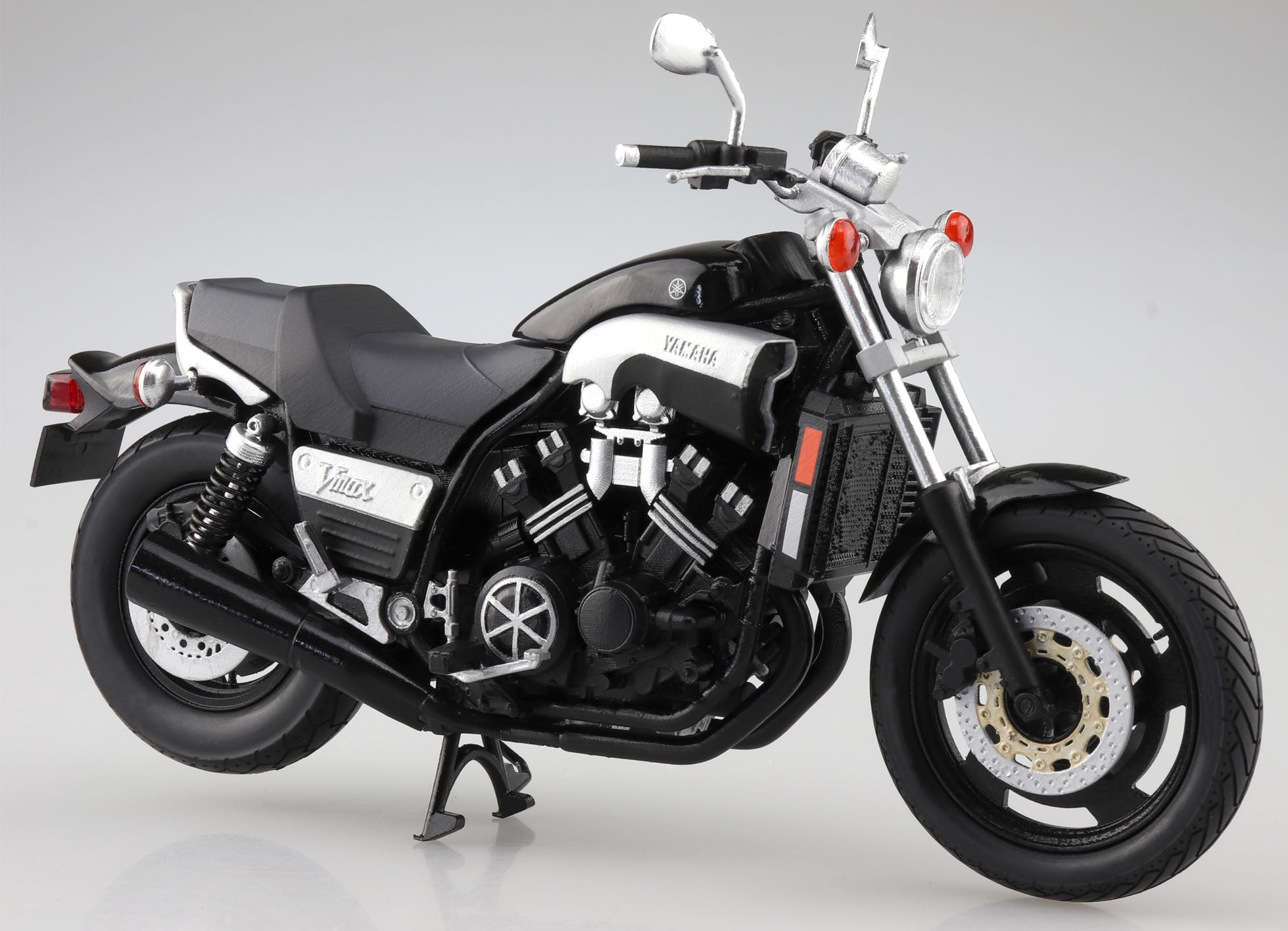 Aoshima 1/12 Yamaha Vmax Black 2 - BanzaiHobby