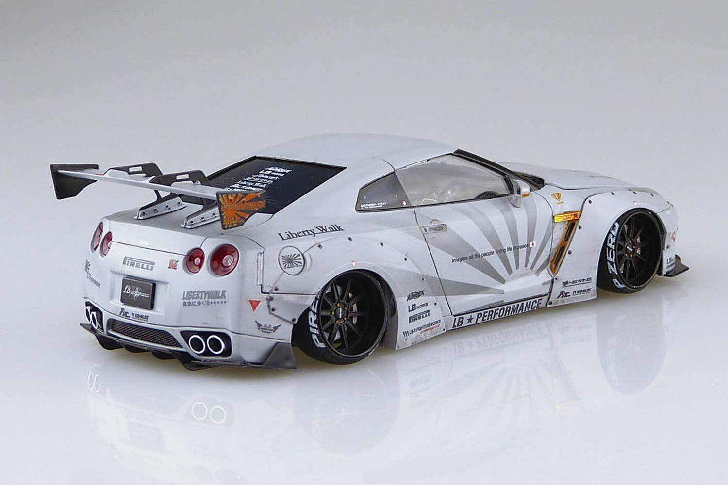 Aoshima 1/24 Liberty Walk No.10 LB Works R35 GT-R Ver.2
