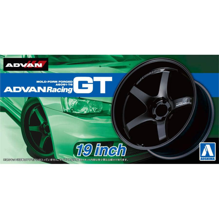 Aoshima 1/24 The Tuned Parts No.35 Advan Racing GT 19 Inch