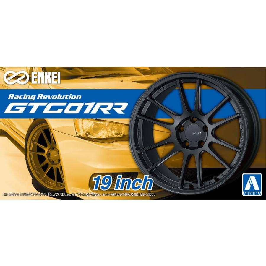 Aoshima 1/24 The Tuned Parts No.36 Enkei GTC01RR 19  Inch