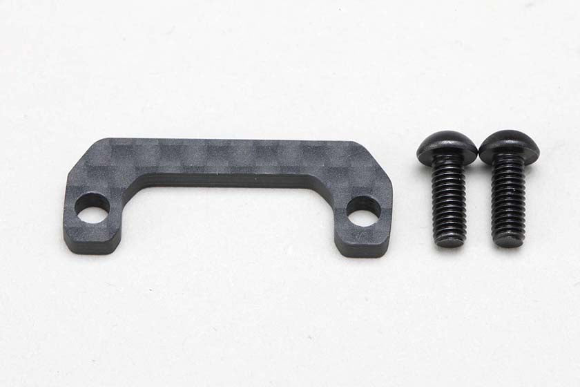 Yokomo B12-017S Graphite Front Shock Tower Stiffner (2.4mm) for BD12/11 - BanzaiHobby