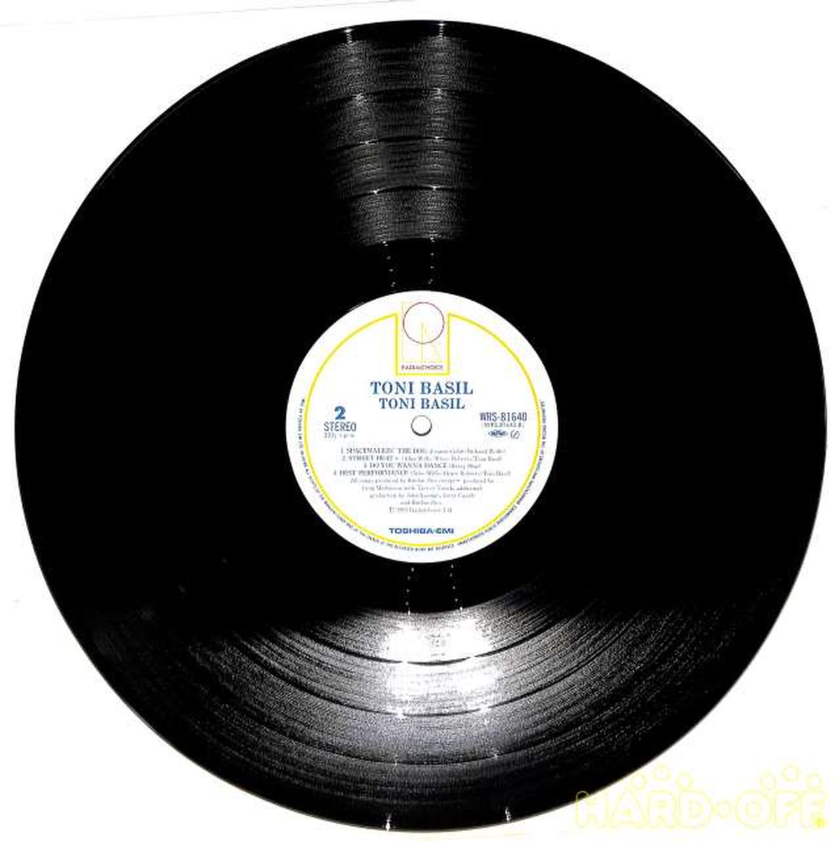 Toshiba EMI Tony Basil "Fashionable Tony" WRS-81640