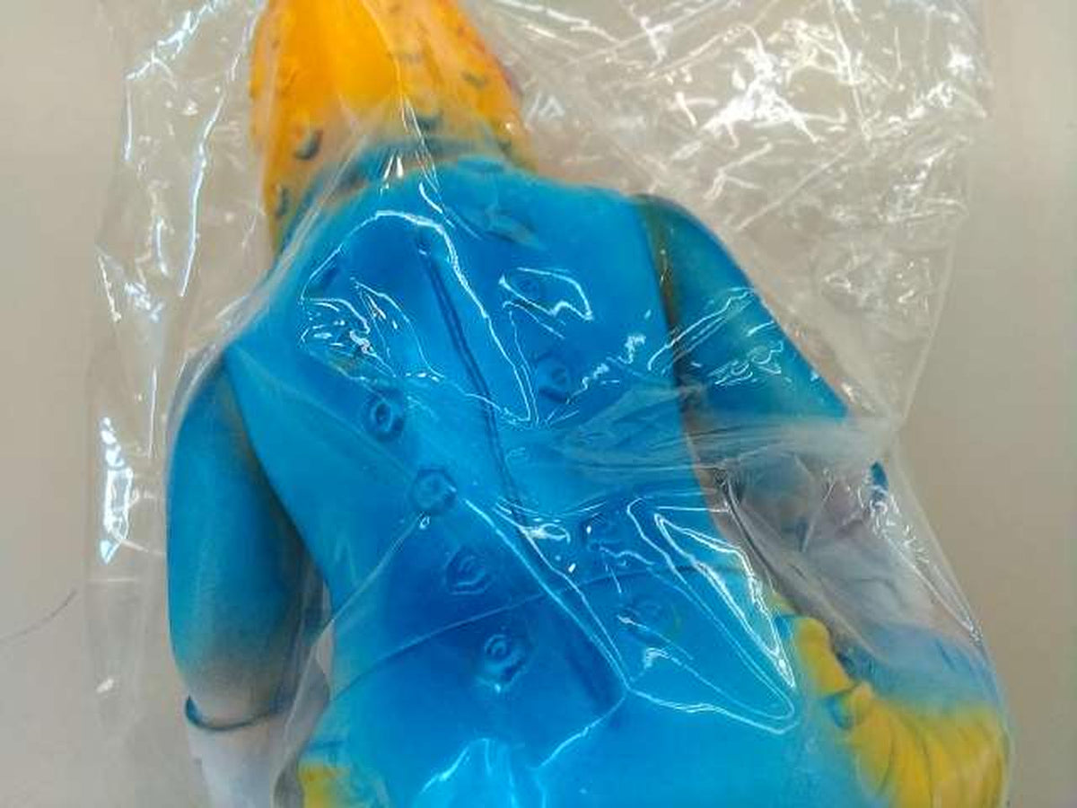 Burmak Robot Soft Vinyl Figure Metron Alien with Chabu Stand (New Model) - Burmak Banzai Hobby