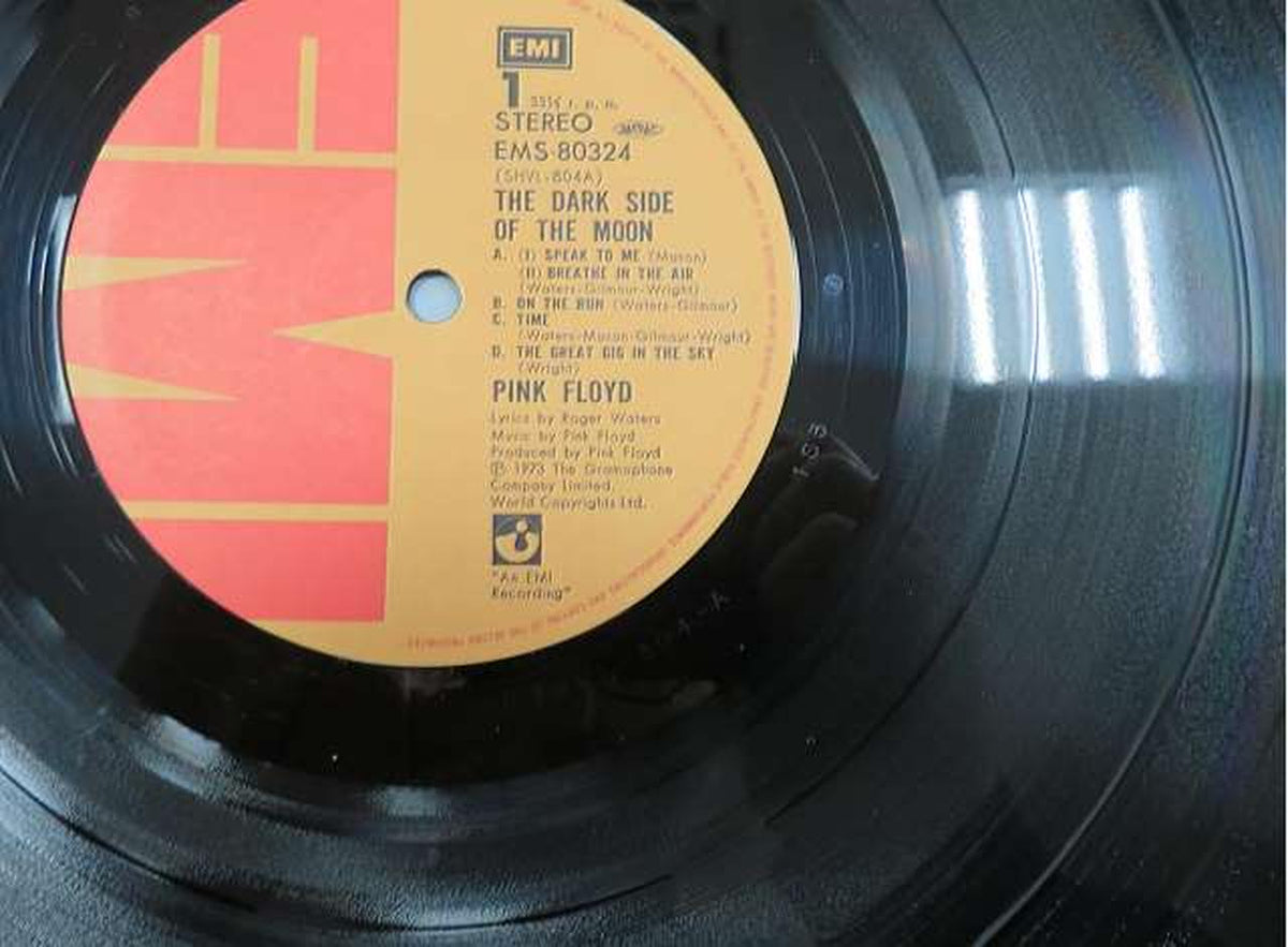 Toshiba EMI Speaking of Pink Floyd, this album is the EMS-80324