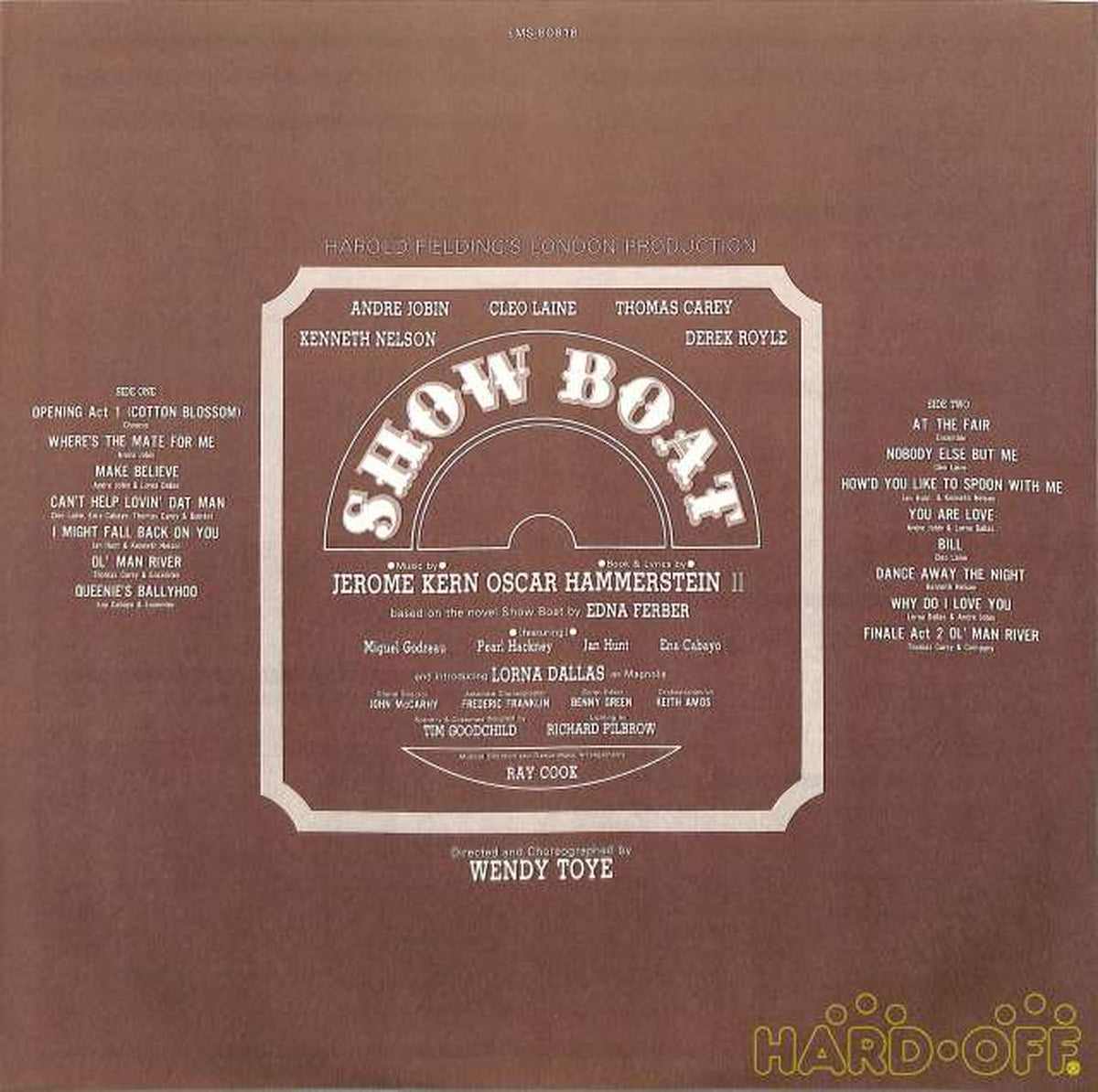 Toshiba EMI Musical "Show Boat" EMS-80818