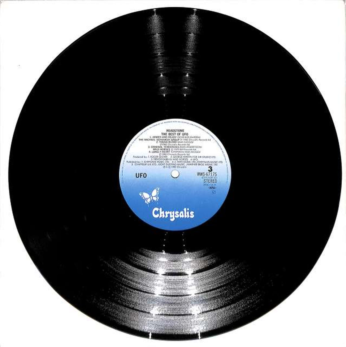 Toshiba EMI UFO 'Headstone' WWS-67174/75 2LP