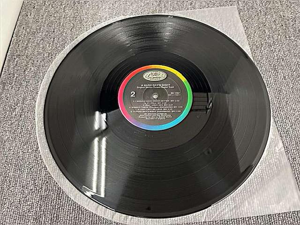 CAPITOL RECORDS THE BEATLES A HARD DAY'S NIGHT THE BEATLES A HARD DAY'S NIGHT
