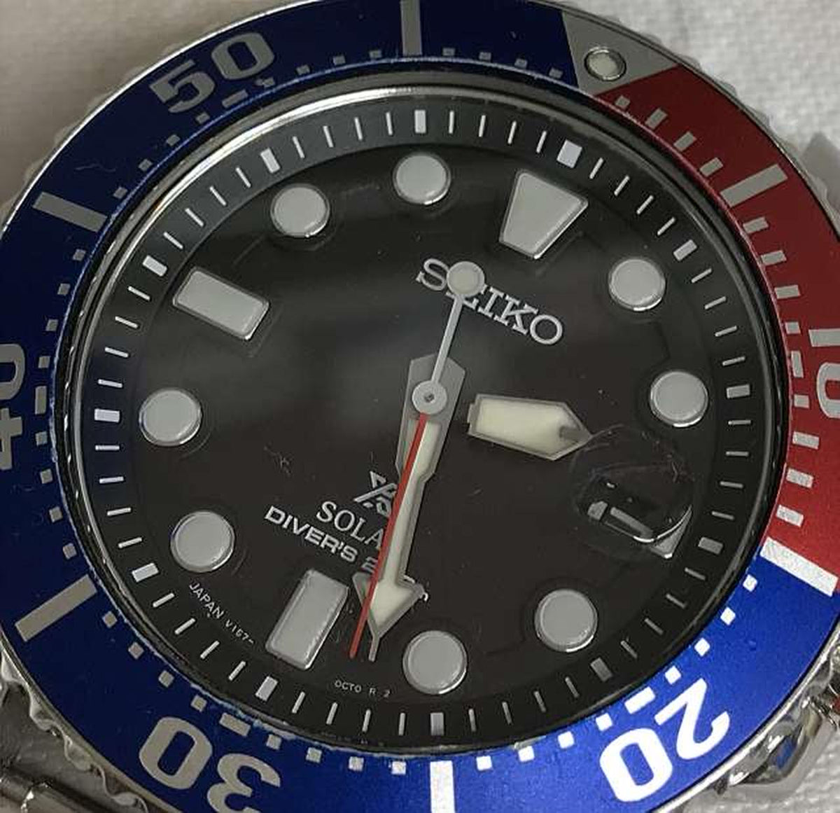 SEIKO PROSPEX Solar Wristwatch V157-0DF0