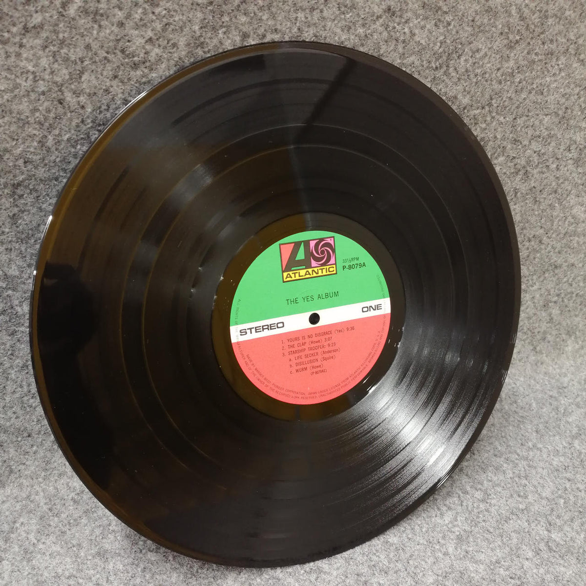Warner Pioneer Yes "Third Album" P-8079A