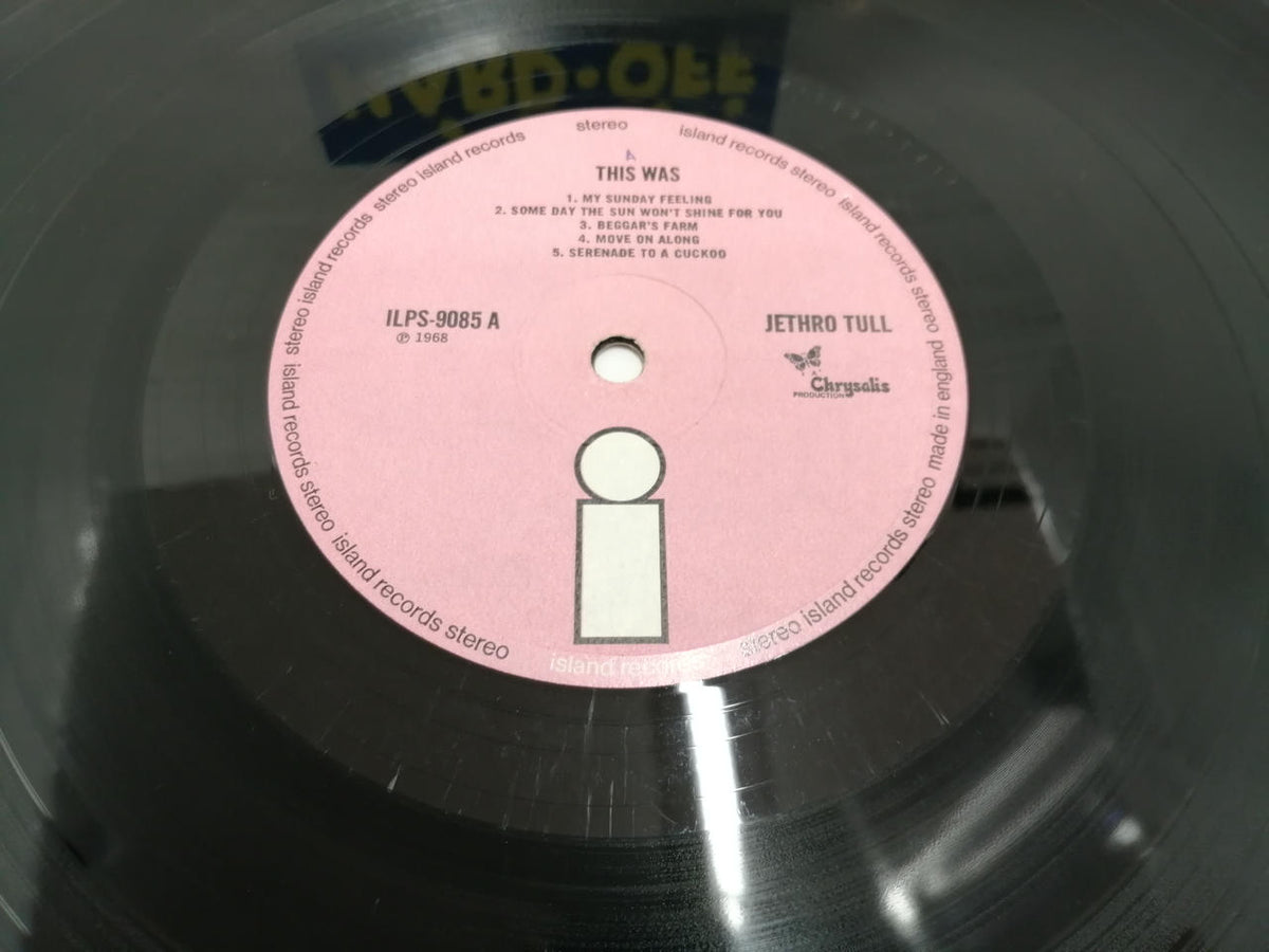 ISLAND RECORDS JETHRO TULL / THIS WAS ILPS9085