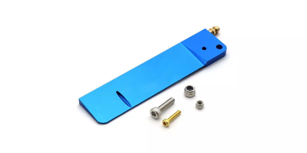 Kyosho B6533-07-1 CNC 82 mm Ruderblatt (Explorer/Blau) – Kyosho Banzai Hobby