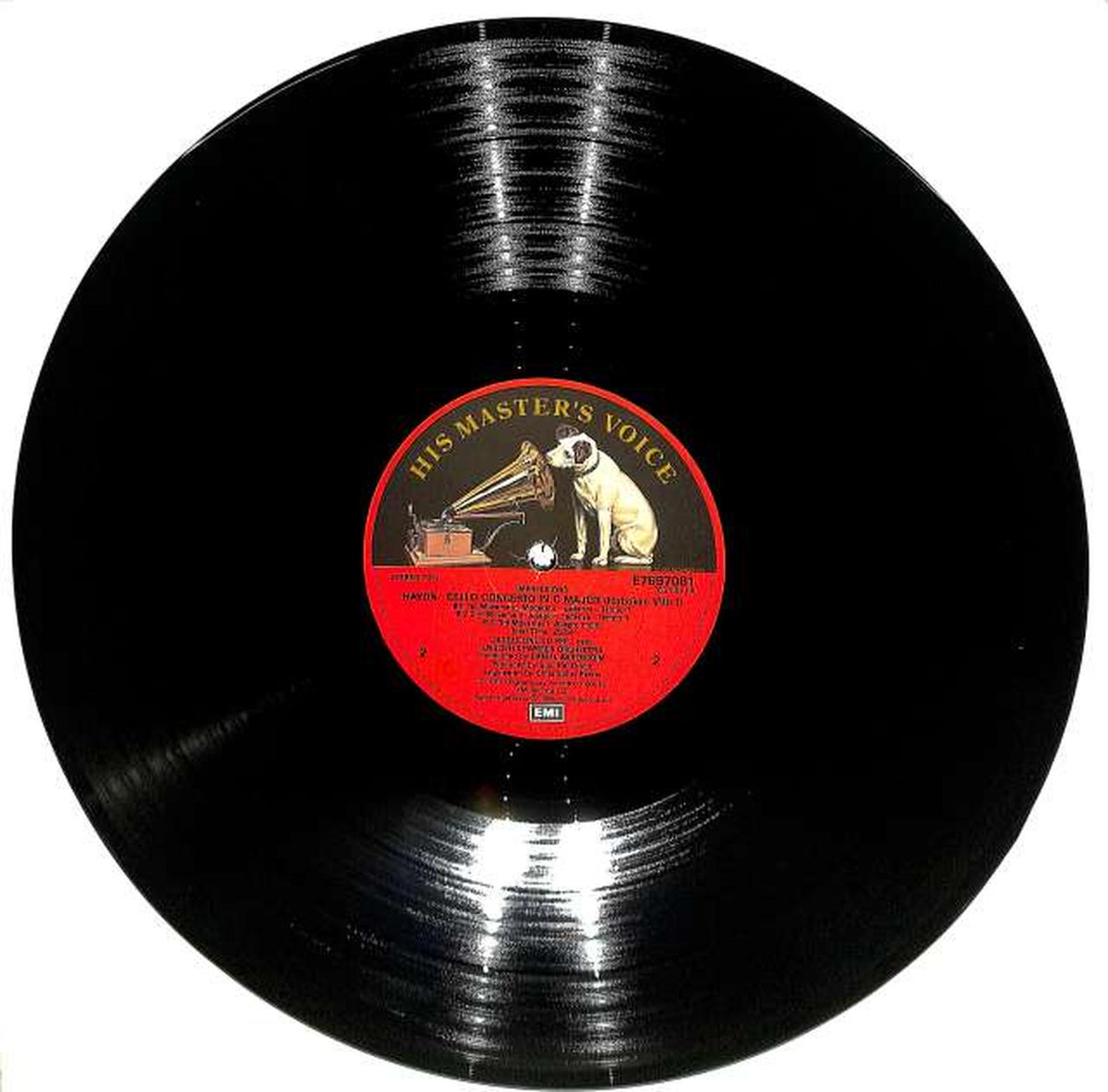 EMI (Input: English) Jacqueline Dupres Cello Concertos EX-7697071