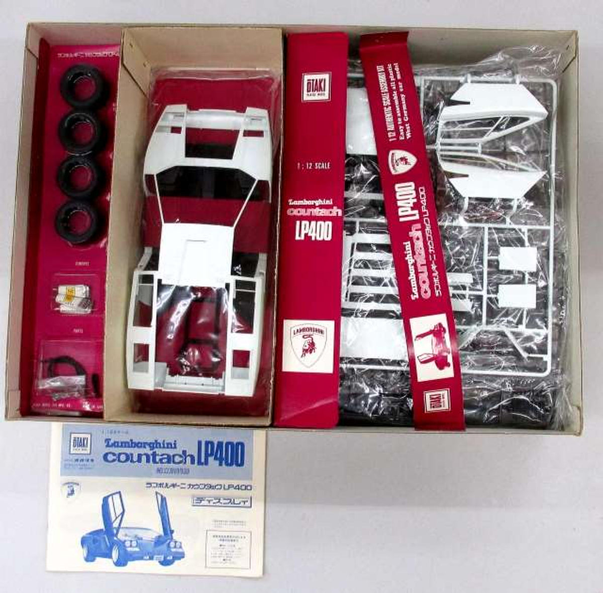 Northern Flycatcher 1/12 Lamborghini Countach LP400 Display Model [OT3-96] - Banzai Thrifting | BanzaiHobby