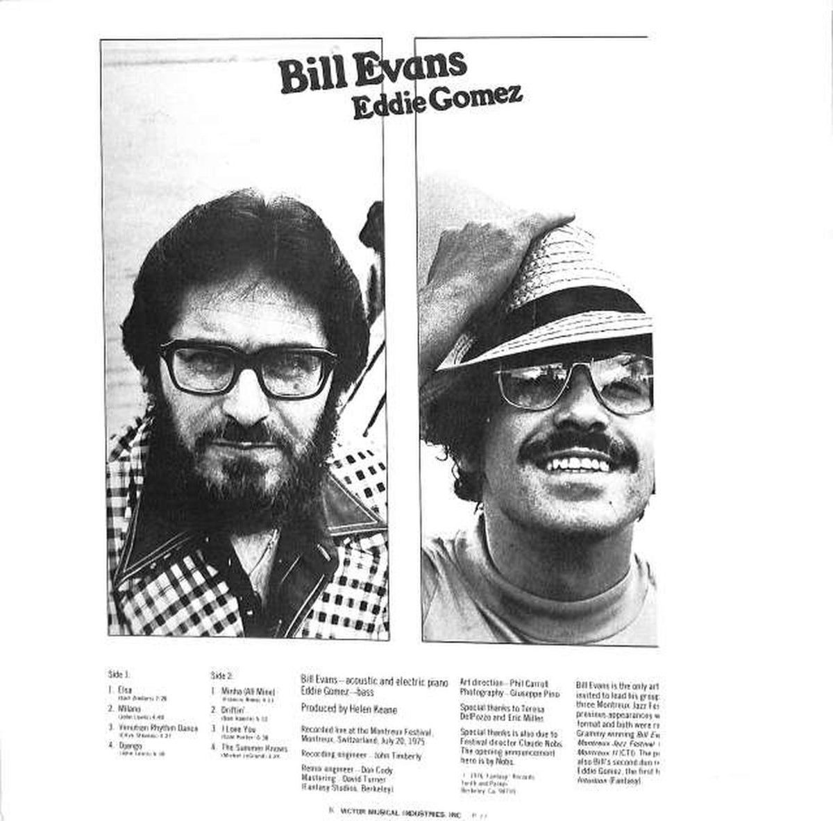 Victor Bill Evans & Eddie Gomez "Montor III" SMJ-6158