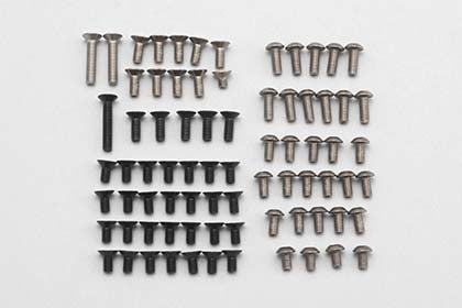 Yokomo B7-TSSS Titanium/Steel Screw Set for BD7/BD7-RS (77 pieces total)