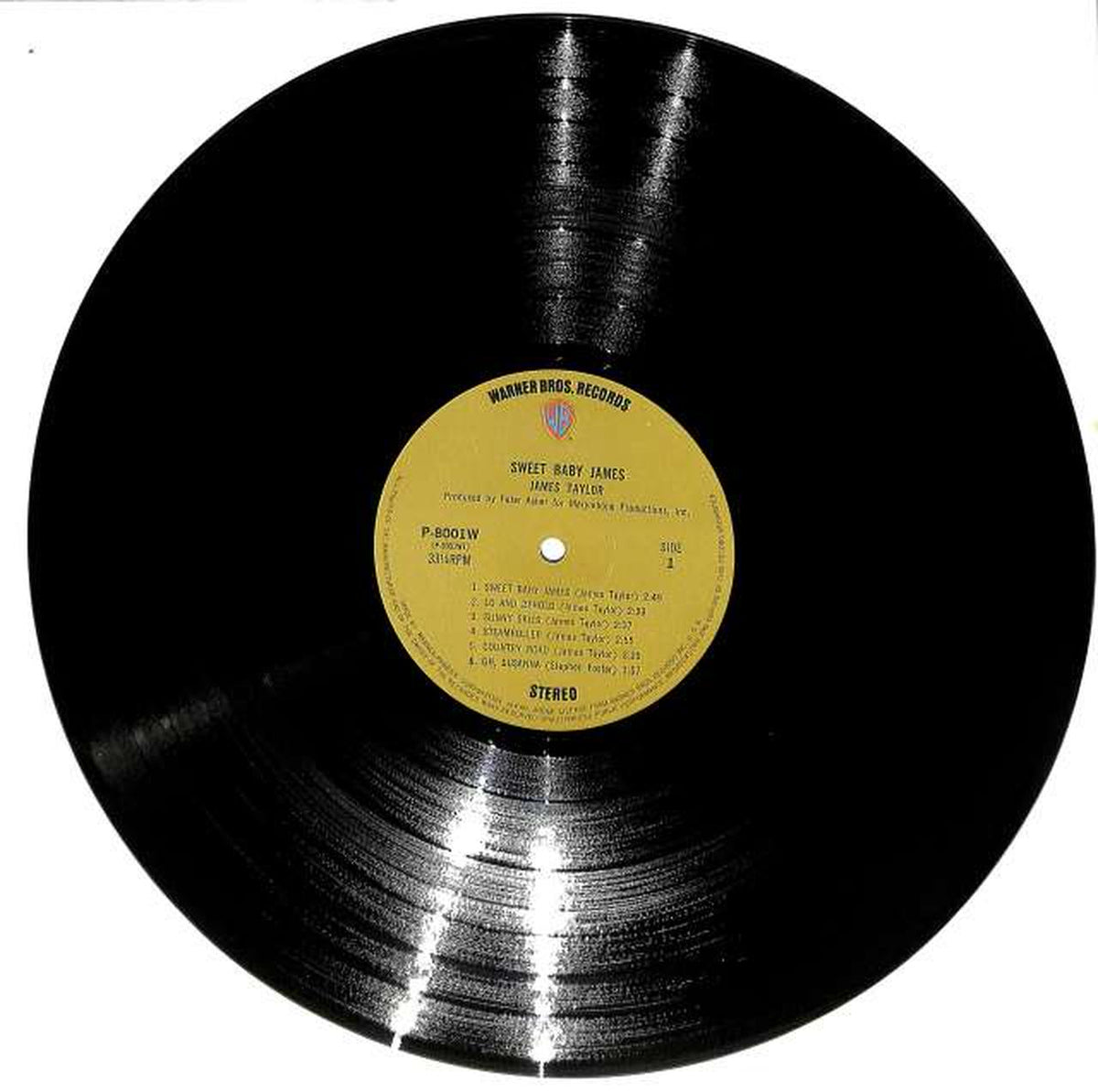 Warner Bros. Pioneer James Taylor "Sweet Baby James" P-8001W