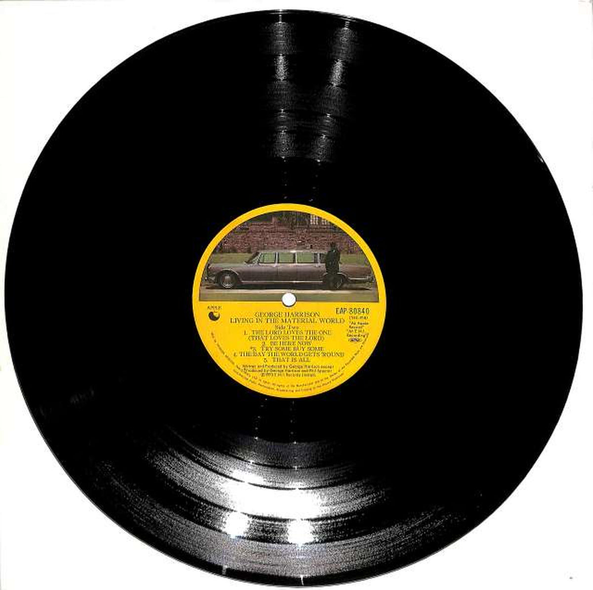 Toshiba Music Industry George Harrison "Living in the Material World" EAP-80840