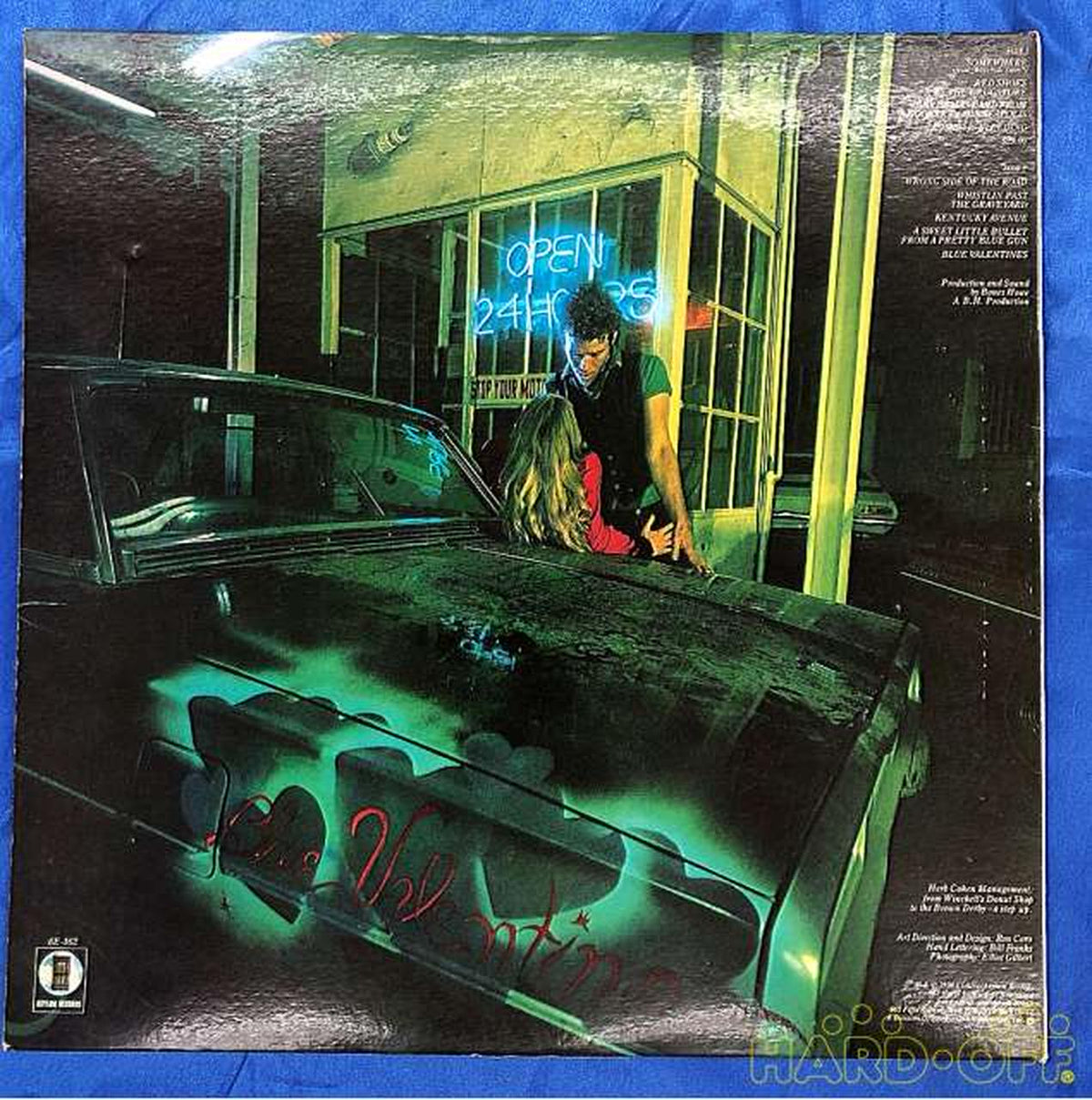 Asylum Records Blue Valentine Tom Waits P-10604Y
