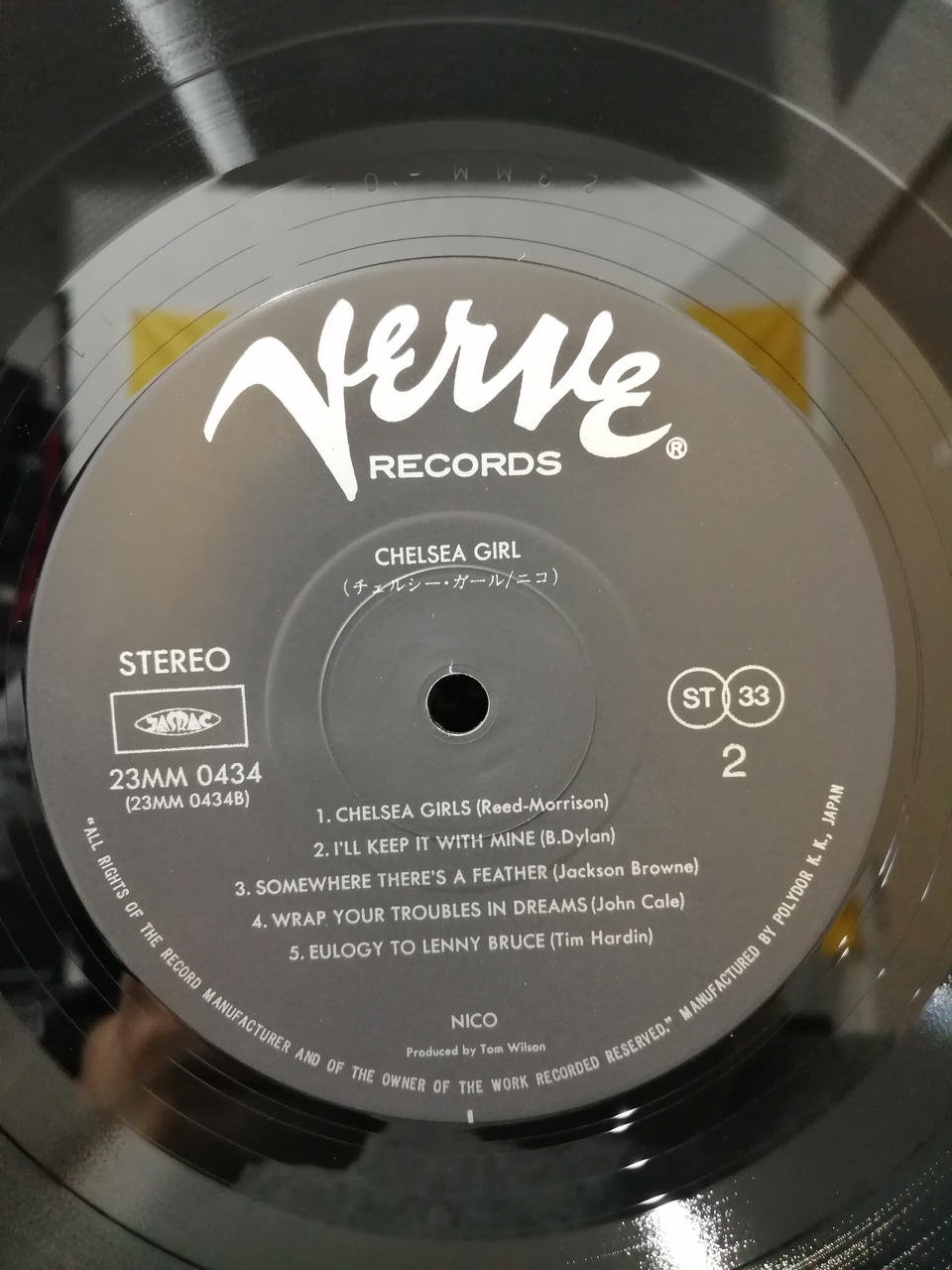Verve Records Nico "Chelsea Girl" 23MM0434