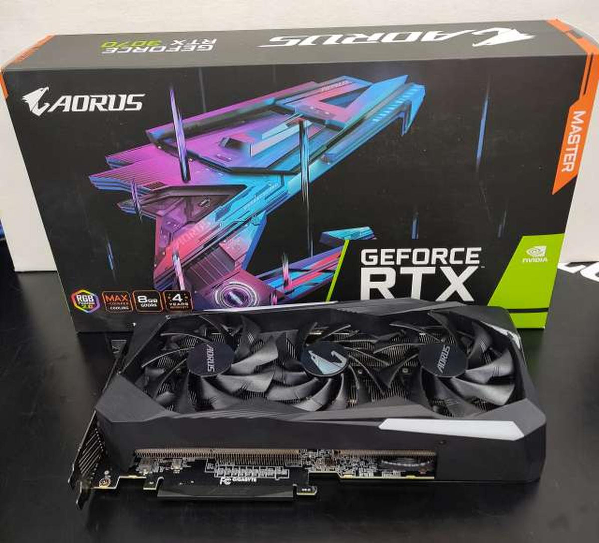 GIGABYTE Graphics Board: GV-N3070AORUS M-8GD