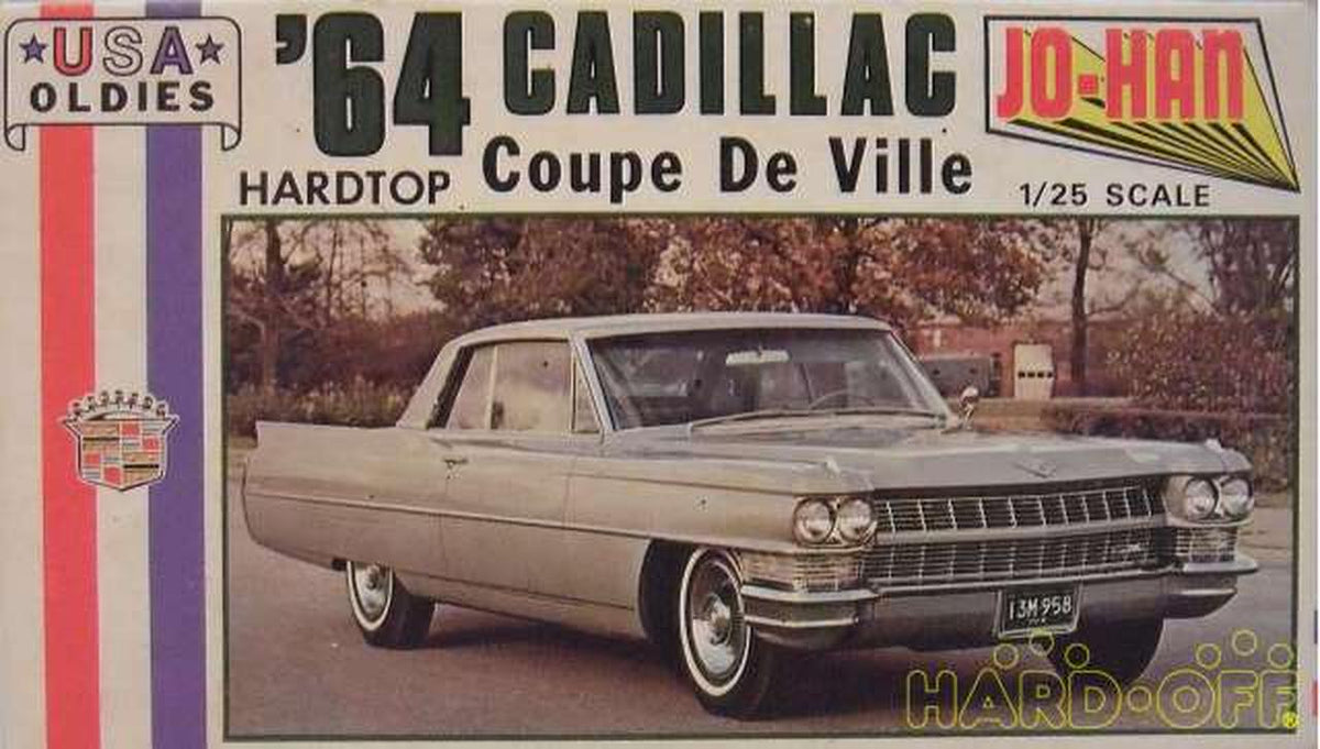 Johan Car & Truck 1964 Cadillac 1/25 - Banzai Thrifting | BanzaiHobby