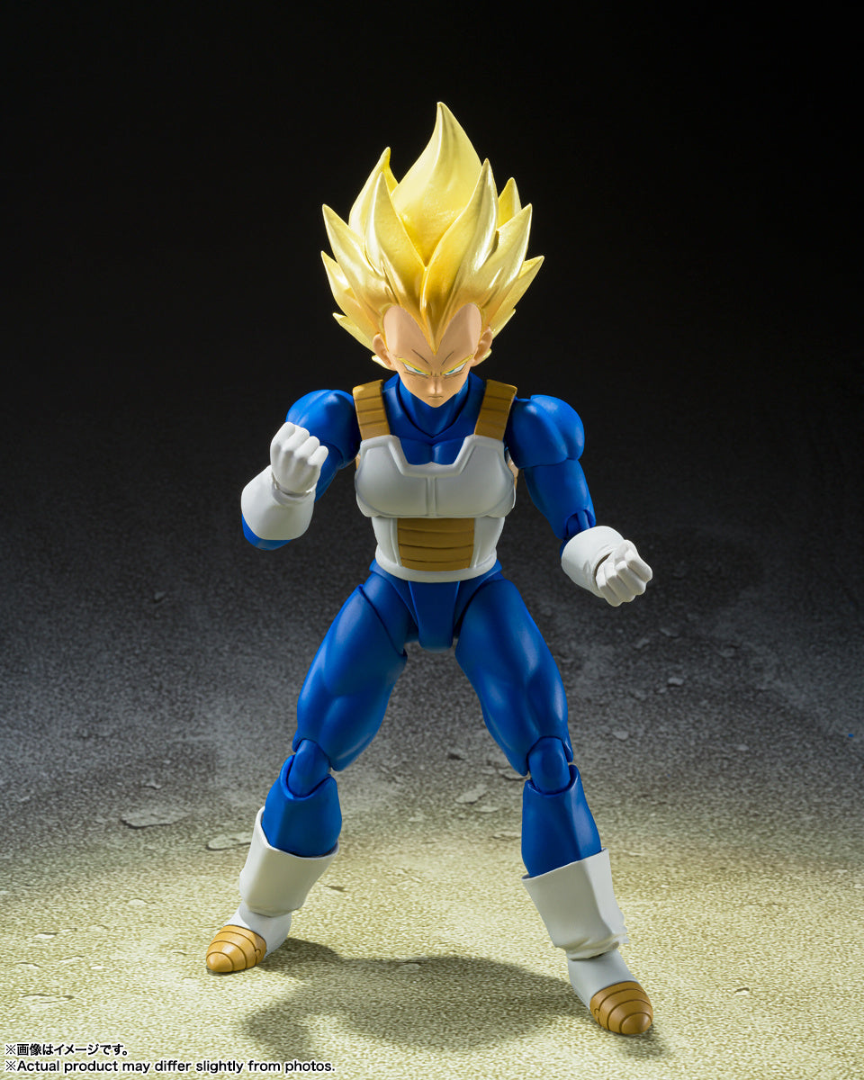 Bandai SHF Super Saiyan Vegeta Awakens the Super Saiyan Blood