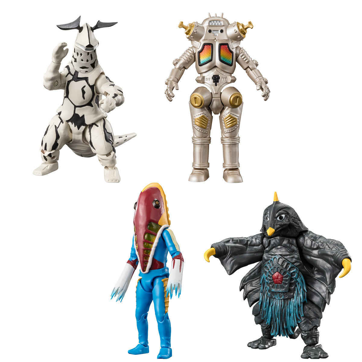 Bandai Super moving alpha ultra monster 2 (Set of 4)