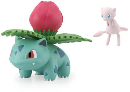 Bandai Pokemon Scale World Kanto Region 04 Mew & Ivysaur - BanzaiHobby