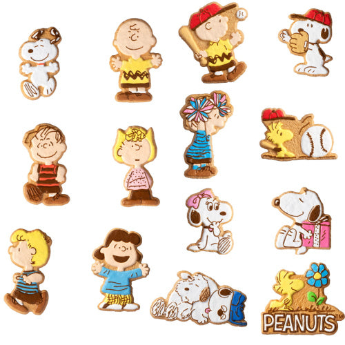 Bandai PEANUTS cookie mug (Set of 14)