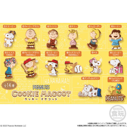 Bandai PEANUTS cookie mug (Set of 14)