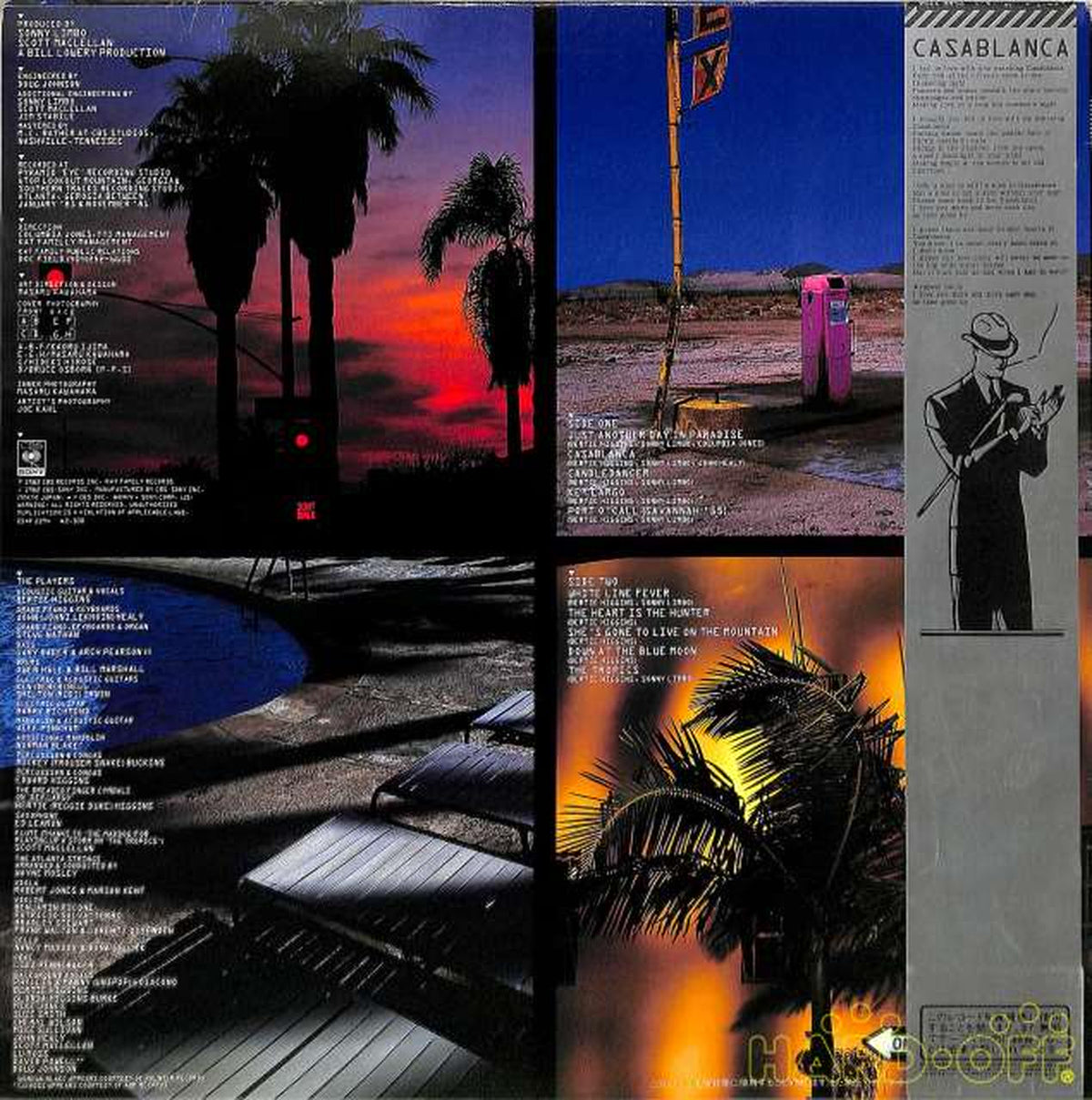 CBS Sony Bertie Higgins "Casablanca" 25AP2294