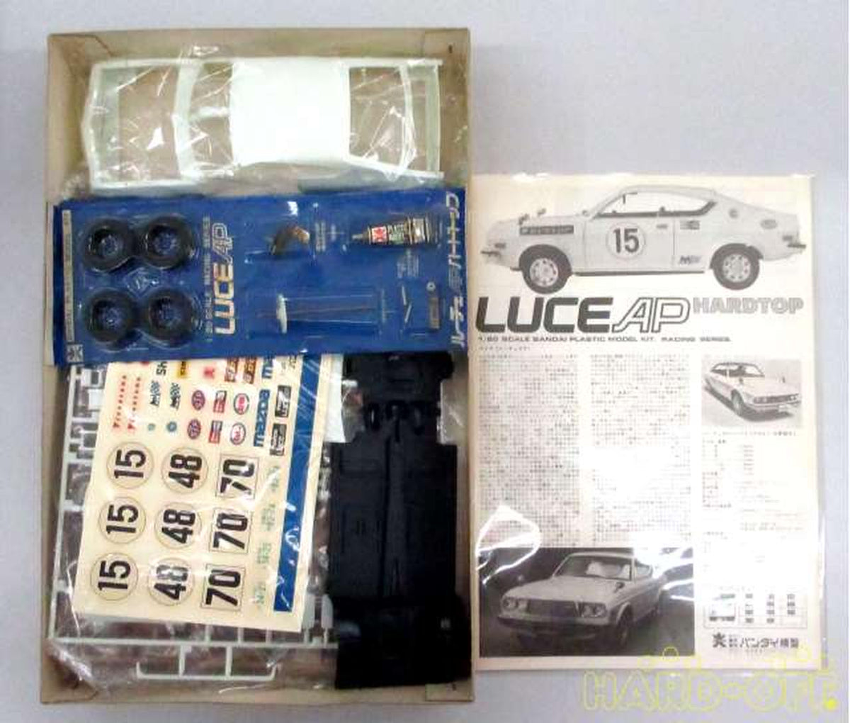 BANDAI 1/20 Luce AP Hardtop Motorized Kit [8140] - Banzai Thrifting | BanzaiHobby