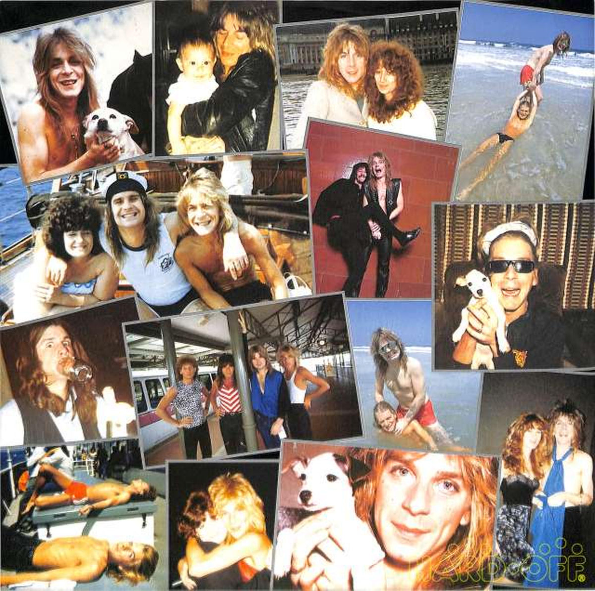 Epic (Imported, Dutch) Ozzy Osbourne "Tribute Randy Rose" EPC-450475-1 2LP