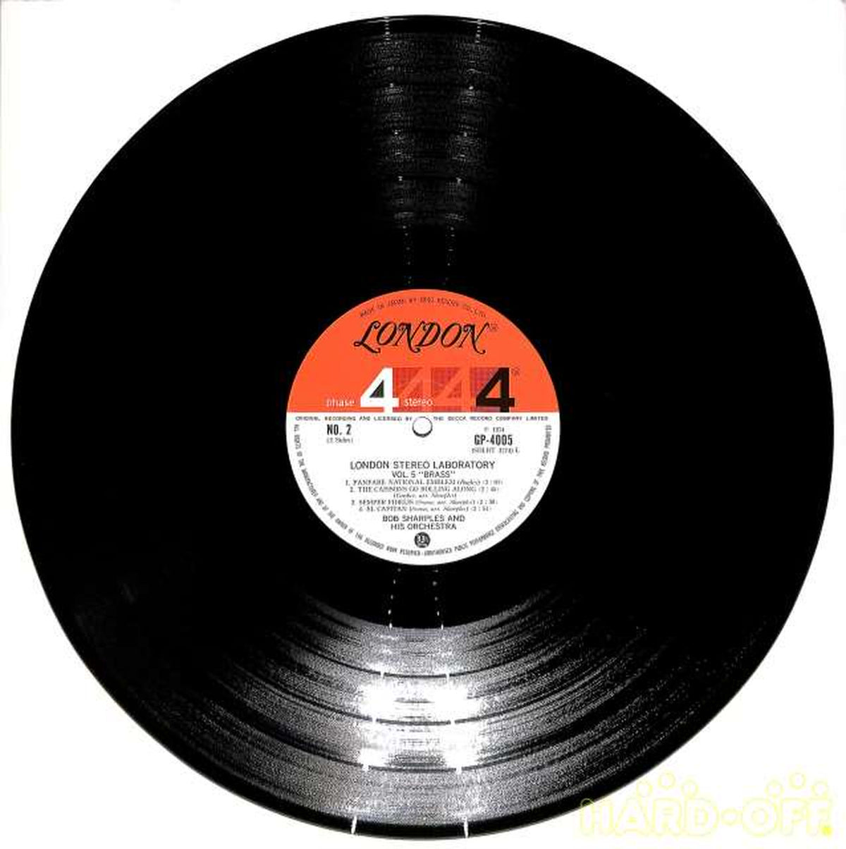 King Records British Guards Military Band and others "Brass" GP-4005