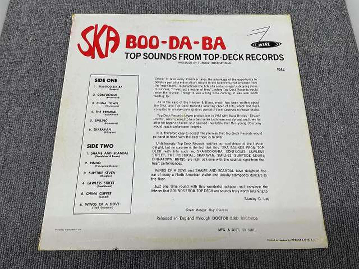 WIRL THE SKATALITES SKA-BOO-DA-BA THE SKATALITES SKA-BOO-DA-BA