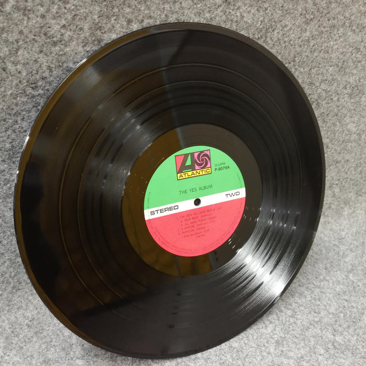 Warner Pioneer Yes "Third Album" P-8079A