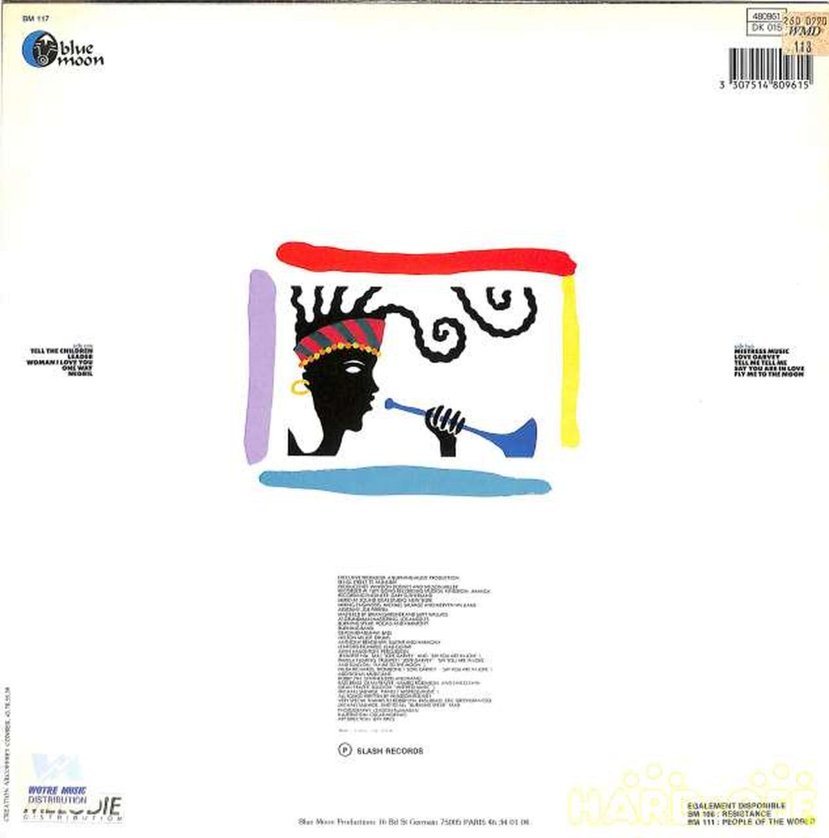 SLASH Burning Spear "MISTRESS MUSIC" BM117 (exported)
