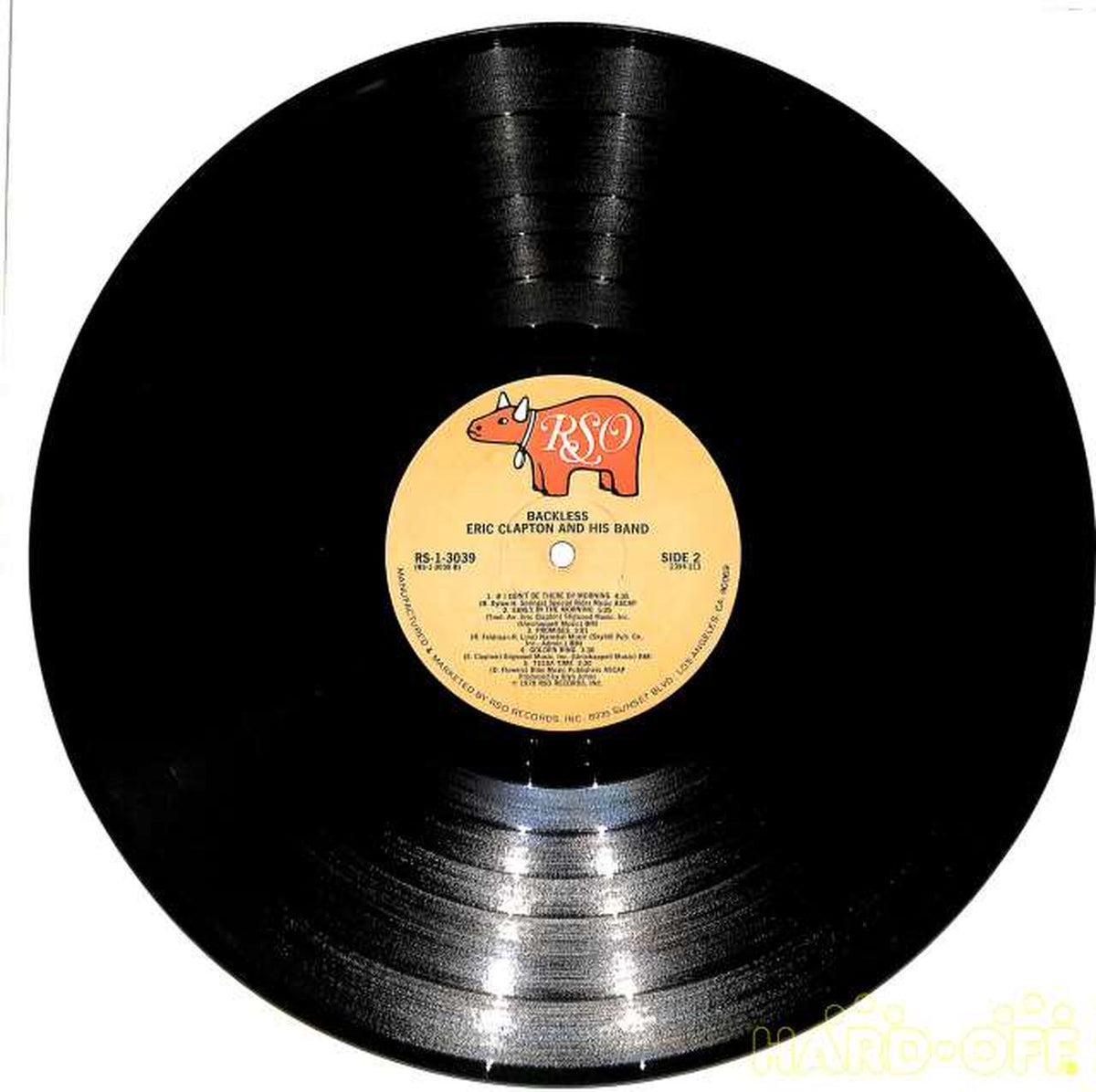RSO (Input in USD) Eric Clapton "Backless" RS-1-3039
