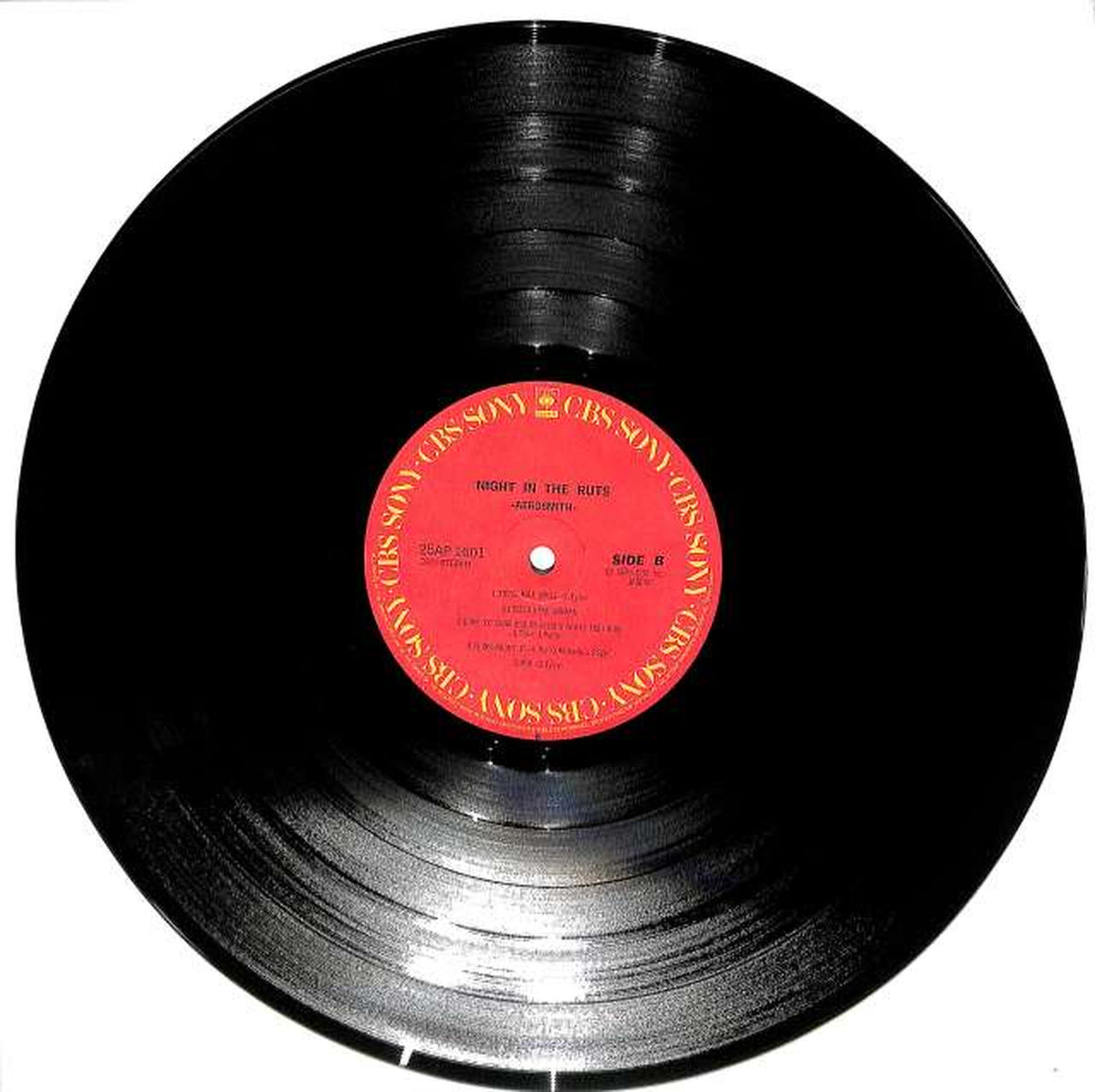 CBS Sony Aerosmith "Night in the Rats" 25AP1601