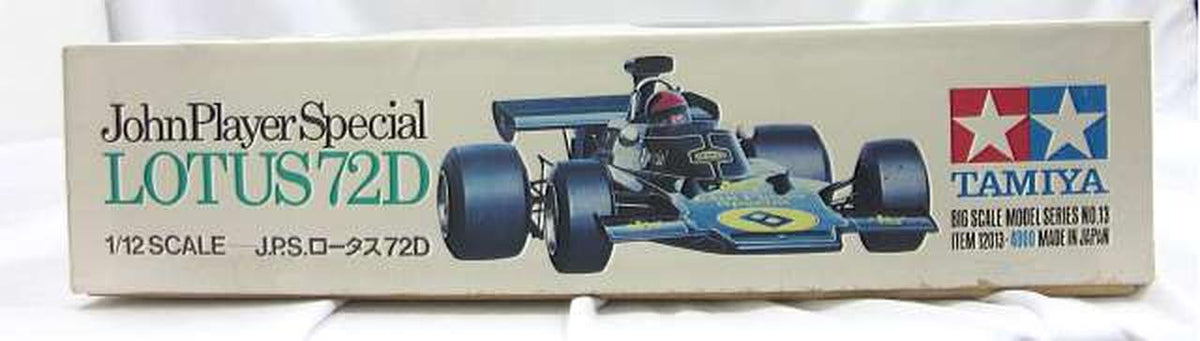 TAMIYA Plastic Model 1/12 J.P.S. Lotus 72D J.P.S. Lotus 72D - Banzai Thrifting | BanzaiHobby