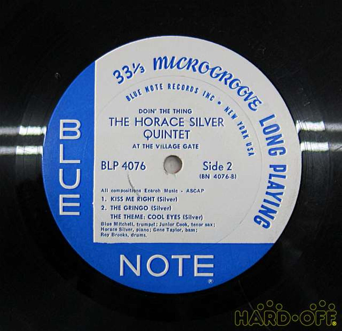 BLUE NOTE DOIN' THE THING BLP 4076