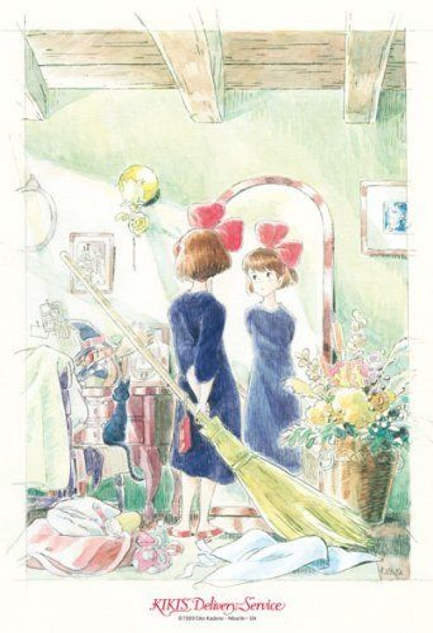 Ensky 300-280 Kiki's Delivery Service: The Light-Shine Room - Ghibli (Puzzle, 300 Pieces, 26 x 38 cm)