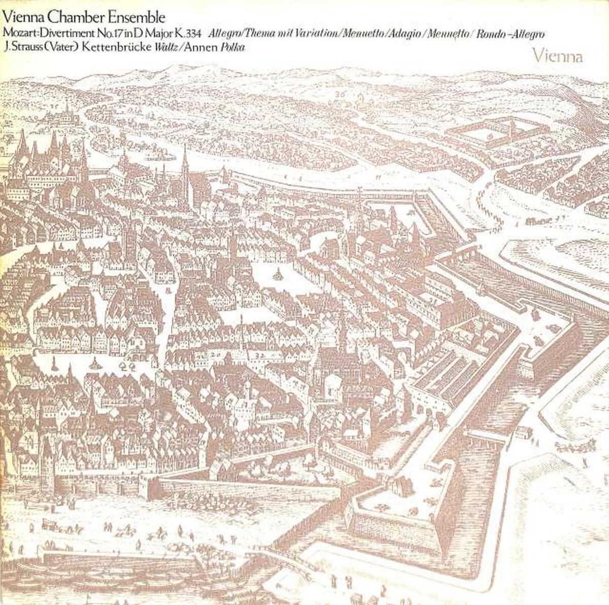 Hitachi (LO-D) Vienna Chamber Ensemble Mozart Joyous Song No. 17 and others HCR-7301