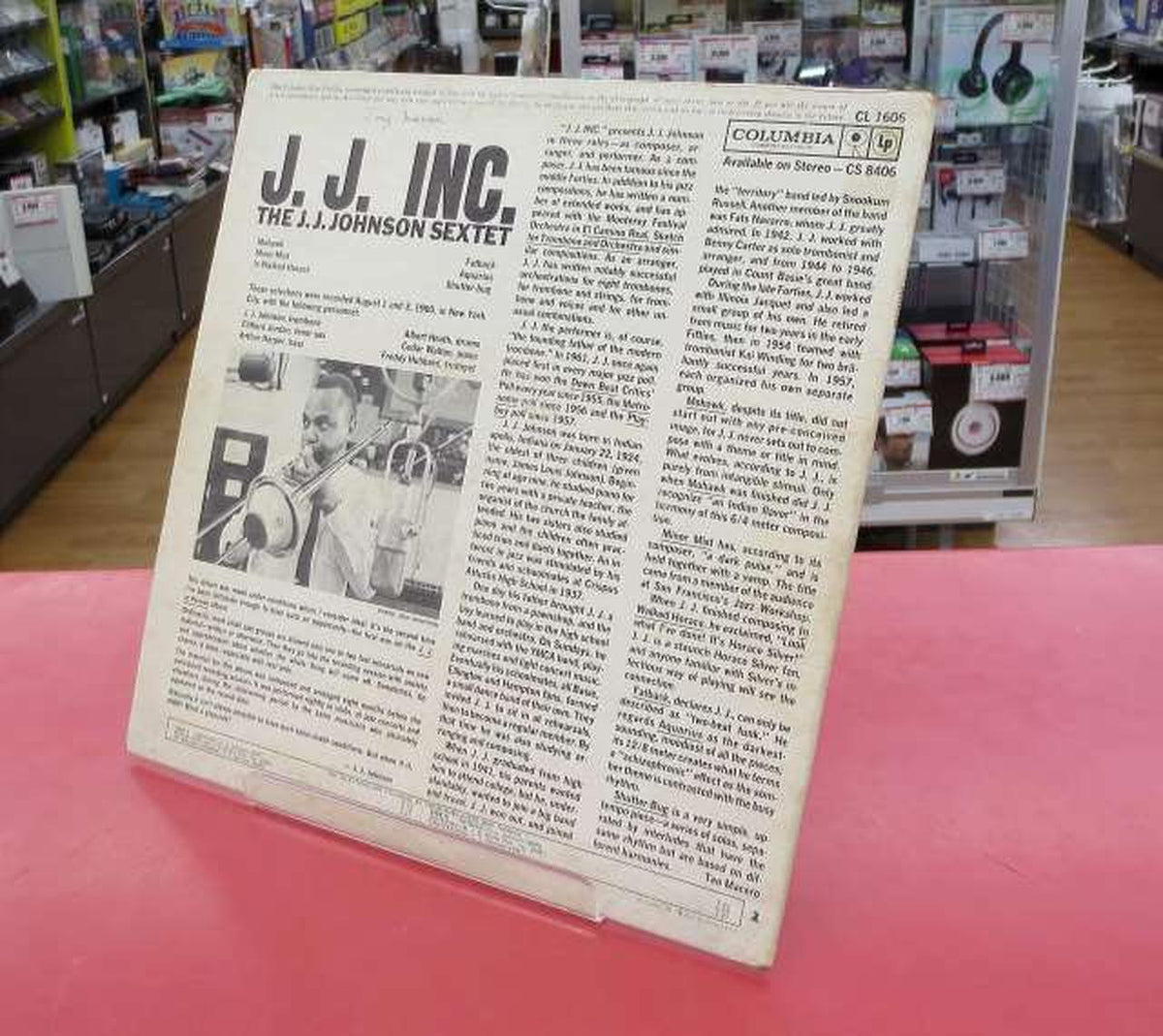 COLUMBIA LP Record CL 1606 J.J.INC.