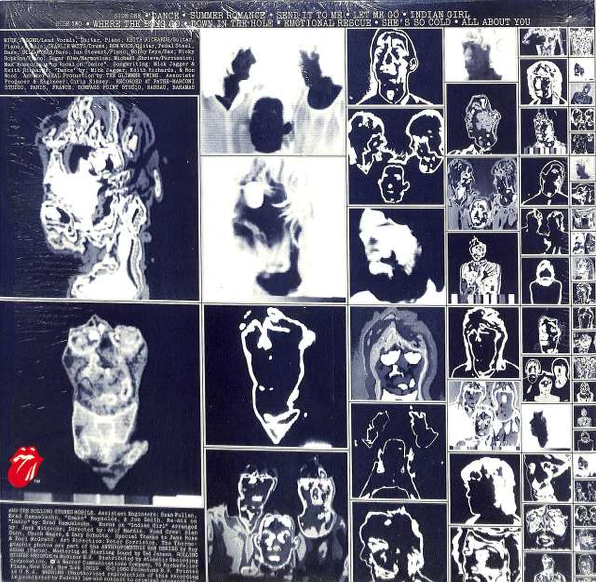 WARNER The Rolling Stones "EMOTIONAL RESCUE COC16015