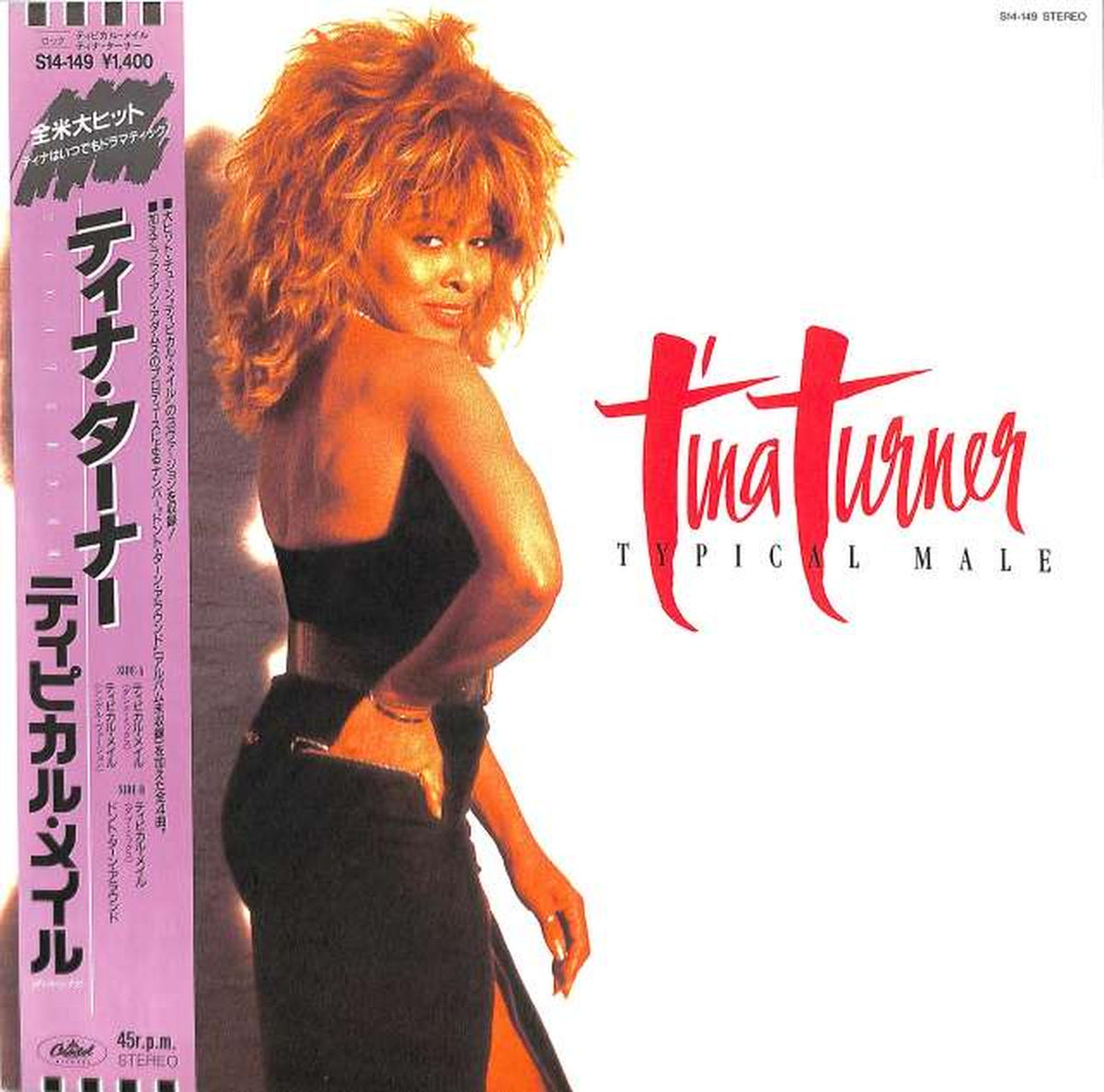 Toshiba EMI Tina Turner "Picical Mail" S14-149
